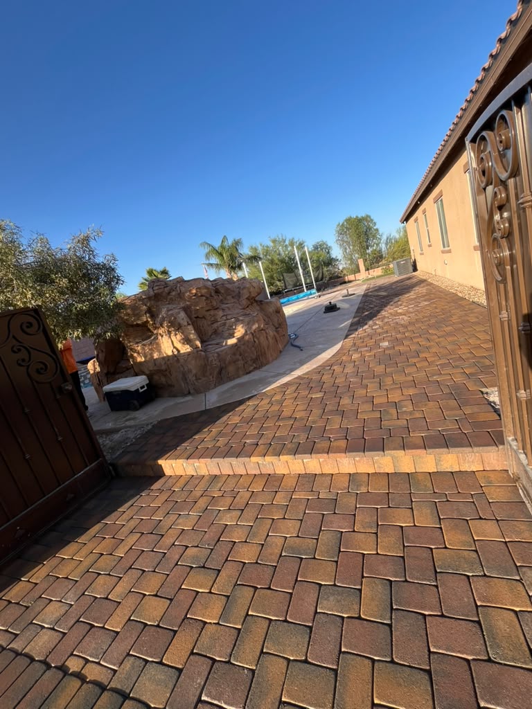 After: Luxury desert landscape transformation by Galvez Landscaping